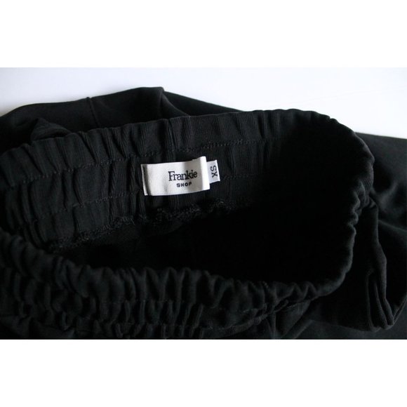 The Frankie Shop Tab Cuff Sweatpants Black Size XS - Picture 7 of 10